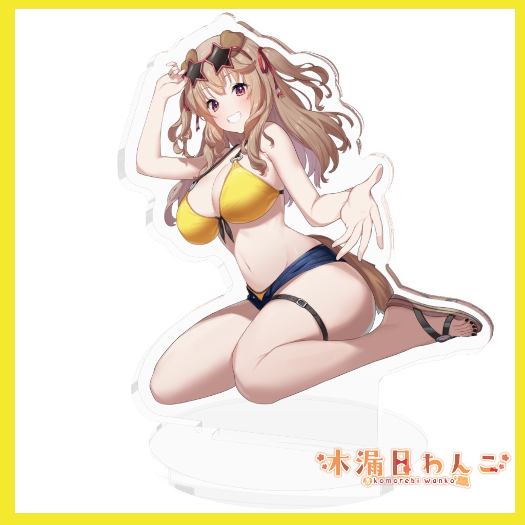 木漏日わんこアクリルフィギュア-3周年記念スペシャルVer.-