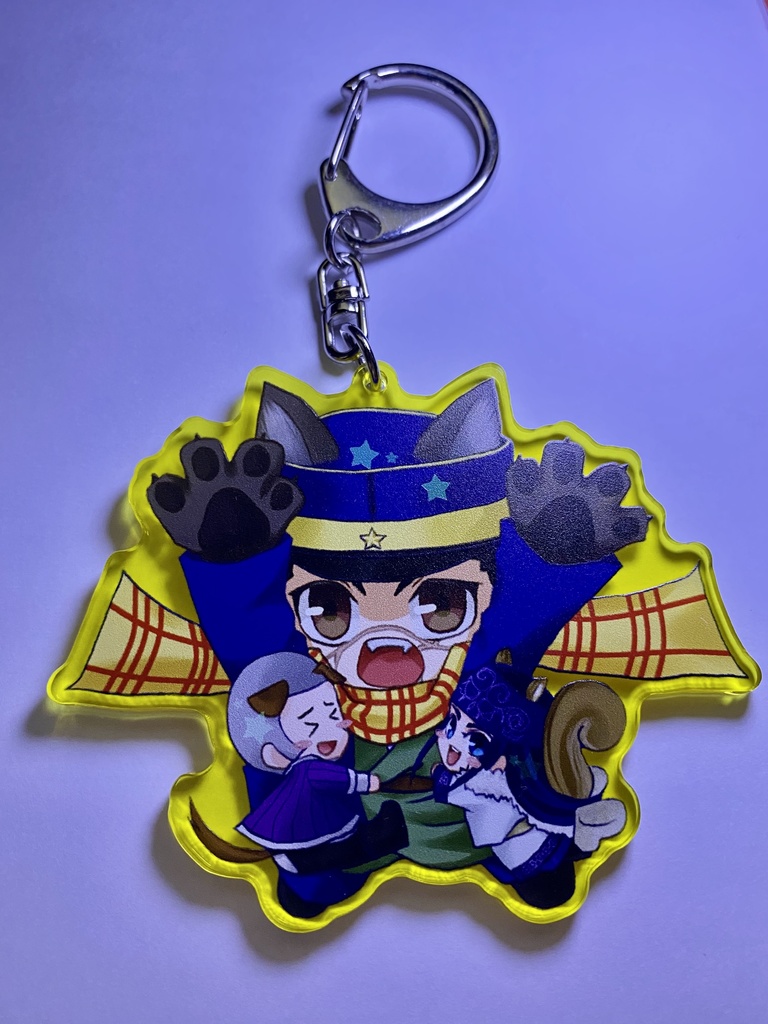 金カム アクリルキーホルダー(3種)