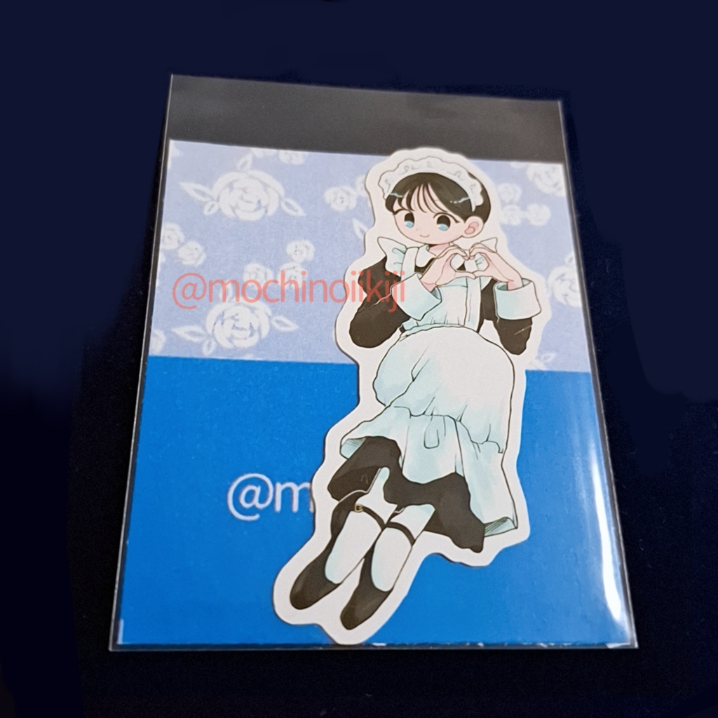 わくわく♡メイドさんステッカー
