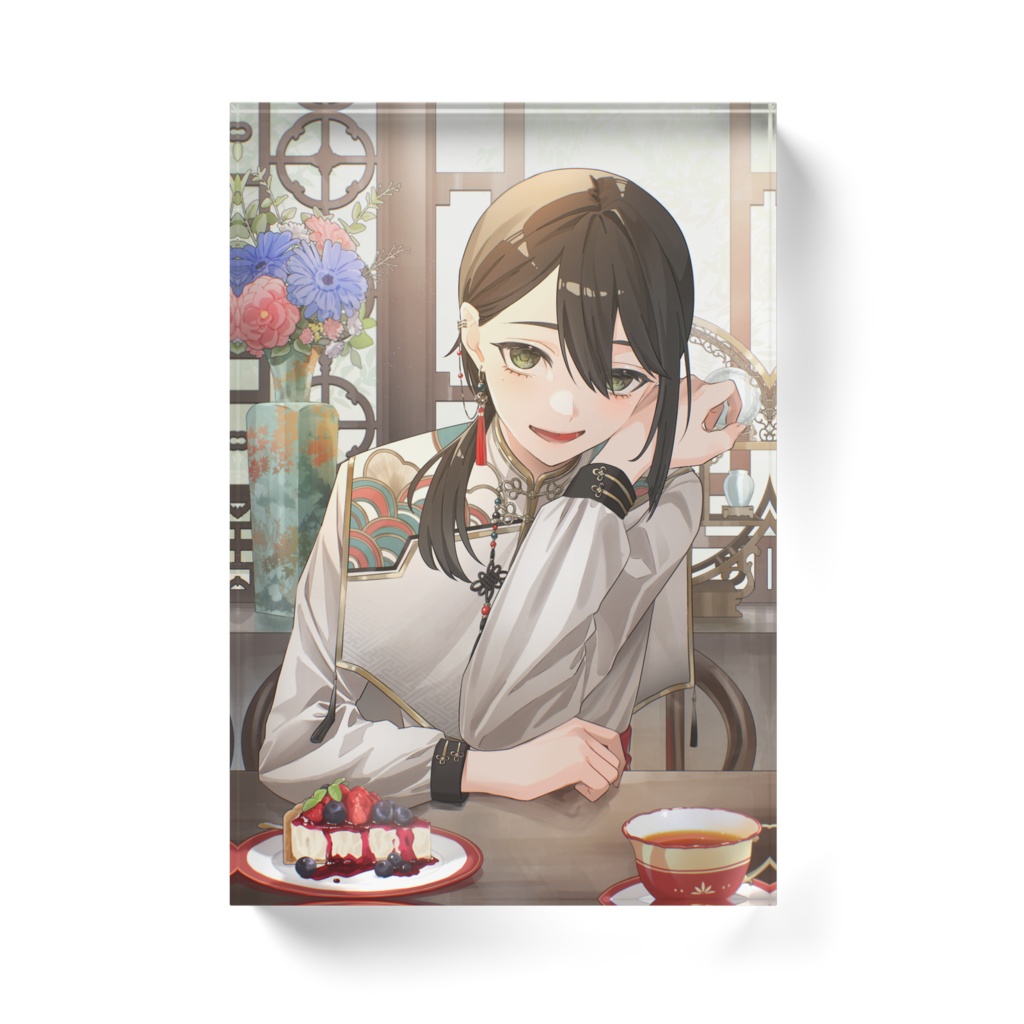 雛殻アクリルブロック（舌ピ）