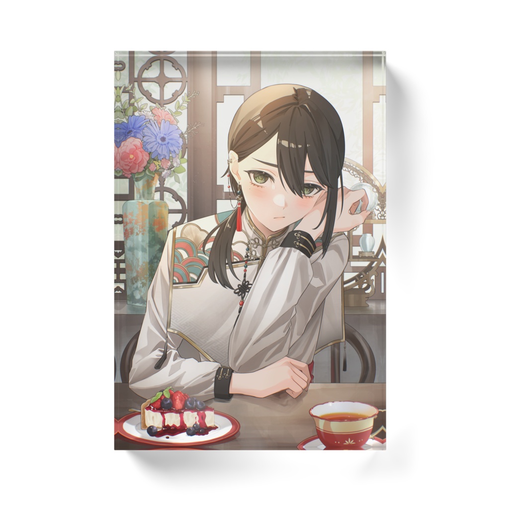 雛殻アクリルブロック（プンプン）