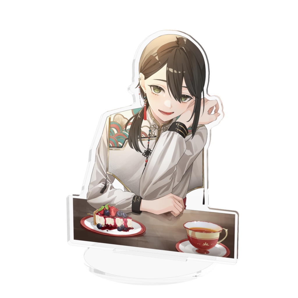 雛殻アクリルフィギュア(舌ピ)