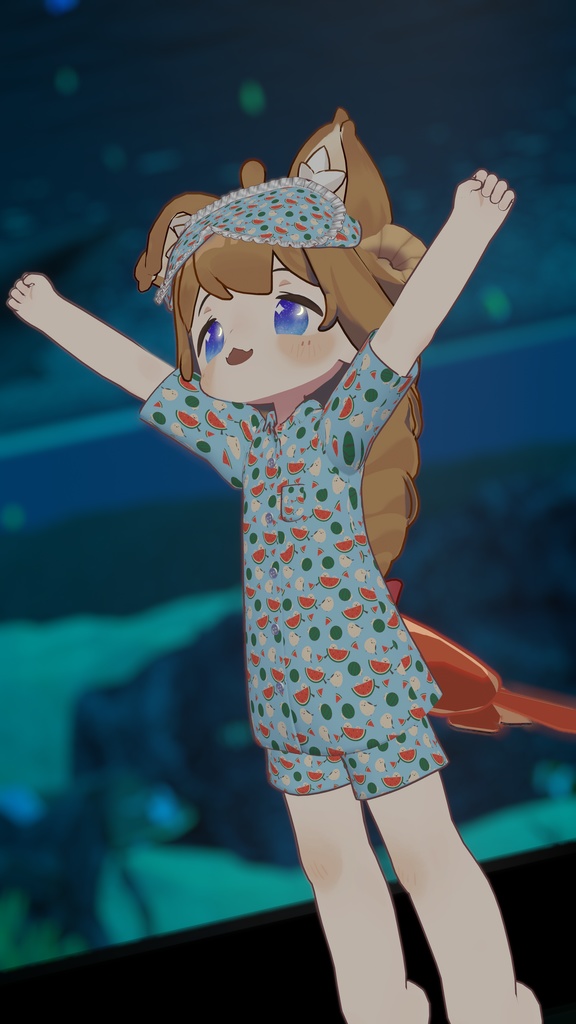 【まめふれんず対応】しまえながのおやすみパジャマ💤【MA対応】