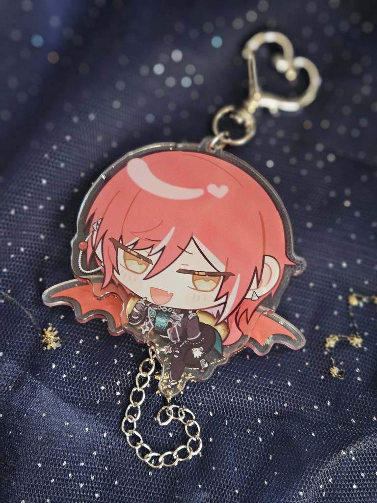 イービルぱたぱたアクキー