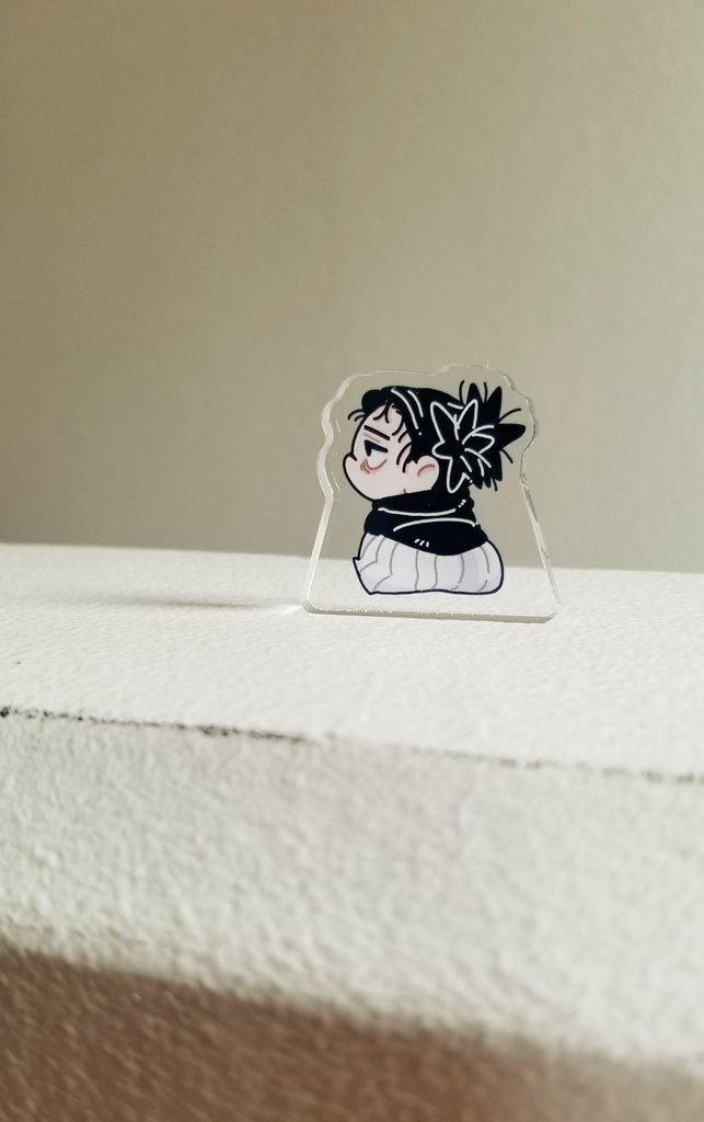 ちっちぇーあにのきんきらシール、アクリルスタンド