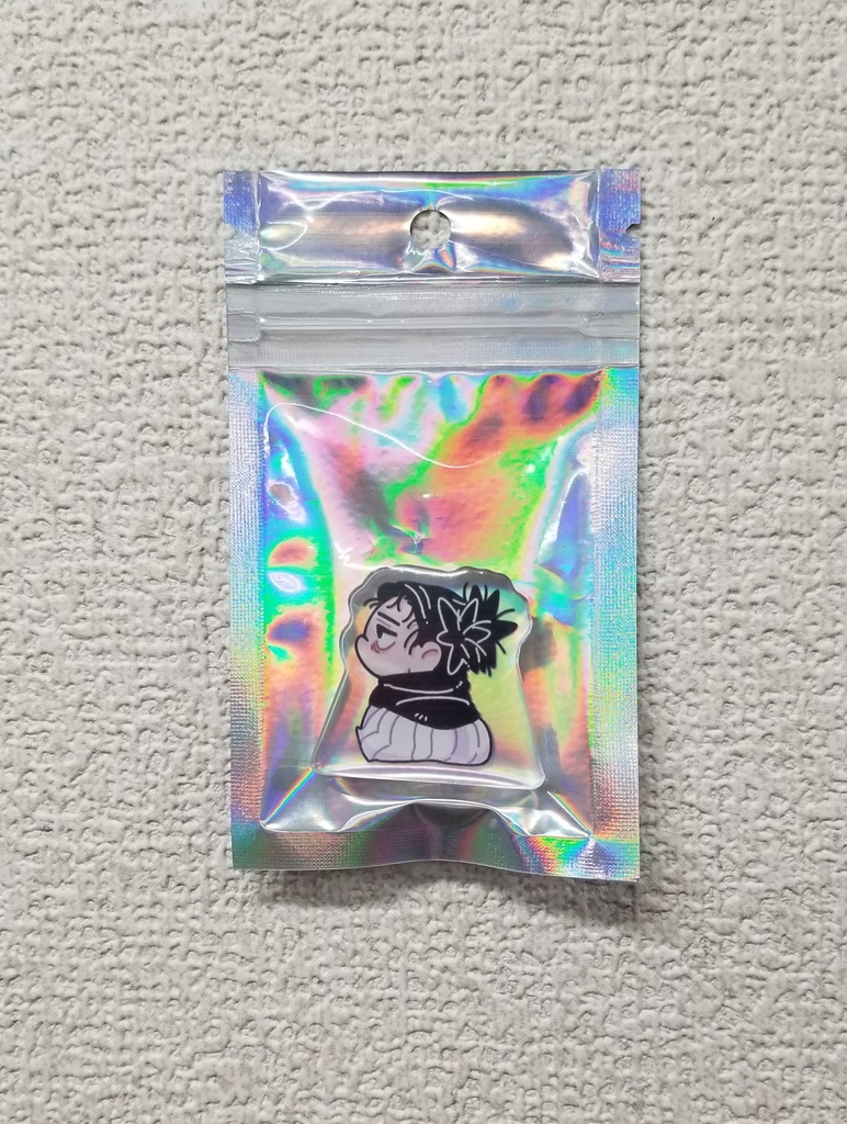 ちっちぇーあにのきんきらシール、アクリルスタンド