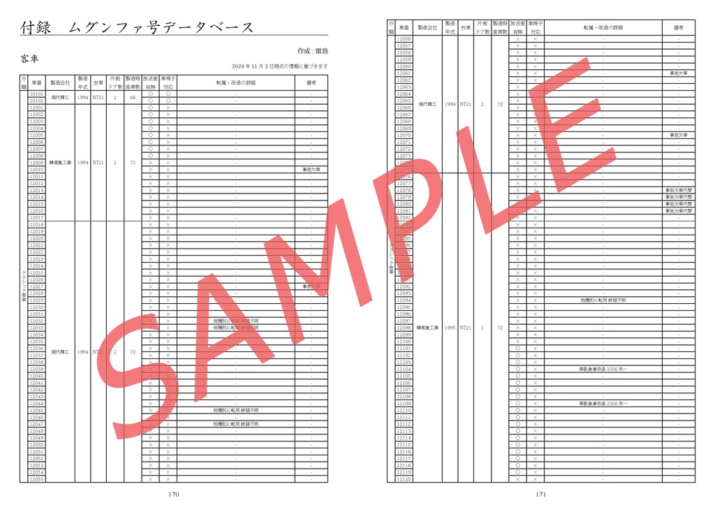 【冊子版】ムグンファ号大百科 2024