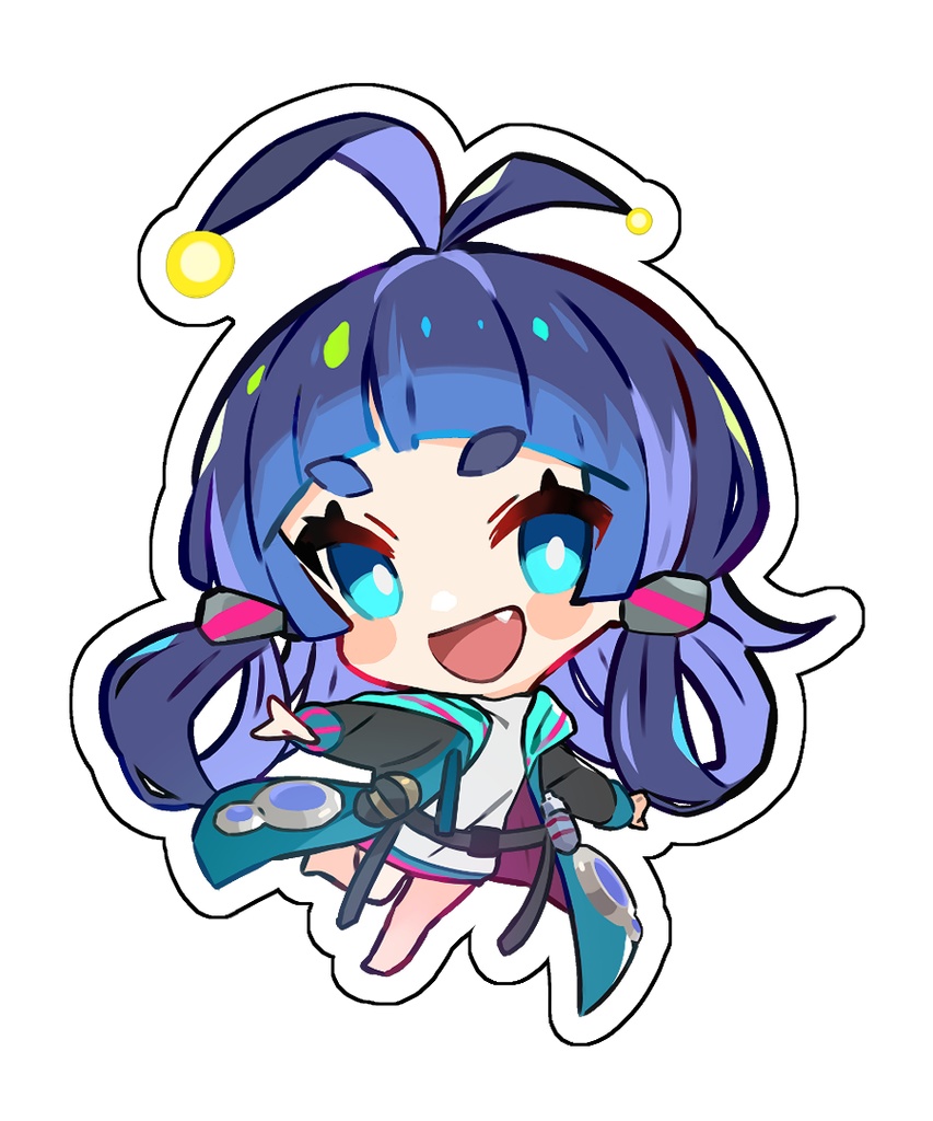【限定販売】乙芽いも　アクリルキーホルダー【活動半年記念】