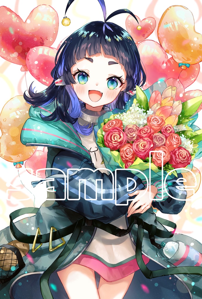 【限定販売】乙芽いも　直筆ポストカード【活動半年記念】