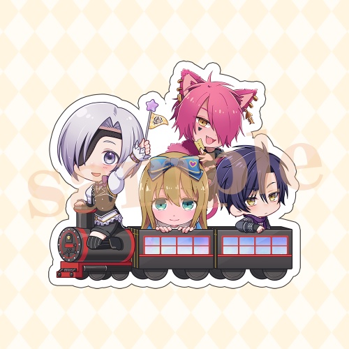 駅組アクリルスタンド