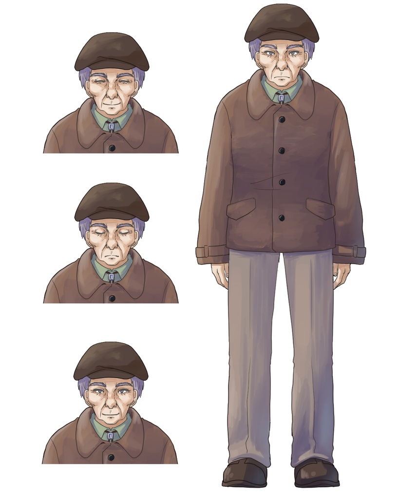 汎用キャラクター　老人