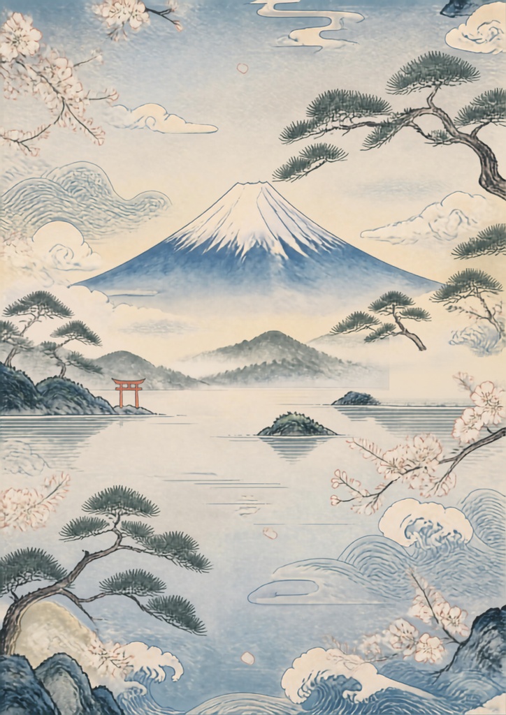 富士山のデジタルペーパー
