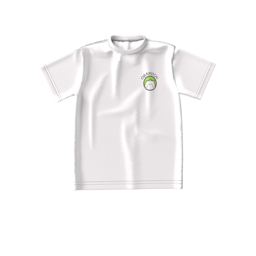 おばもち ミニシルエットTシャツ