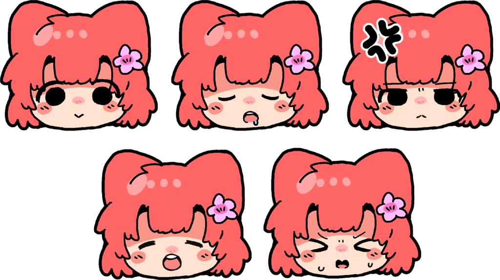 エガキちゃん表情ステッカーセット