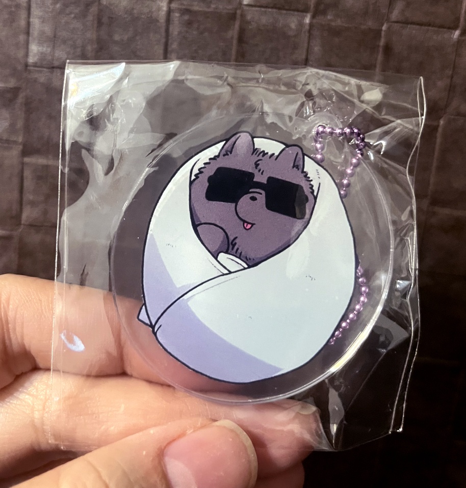 おくるみぽめぎやくんアクキー