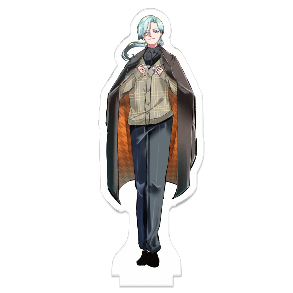 【葵叶社長】3000人記念イラスト つながるアクスタ - 80mm