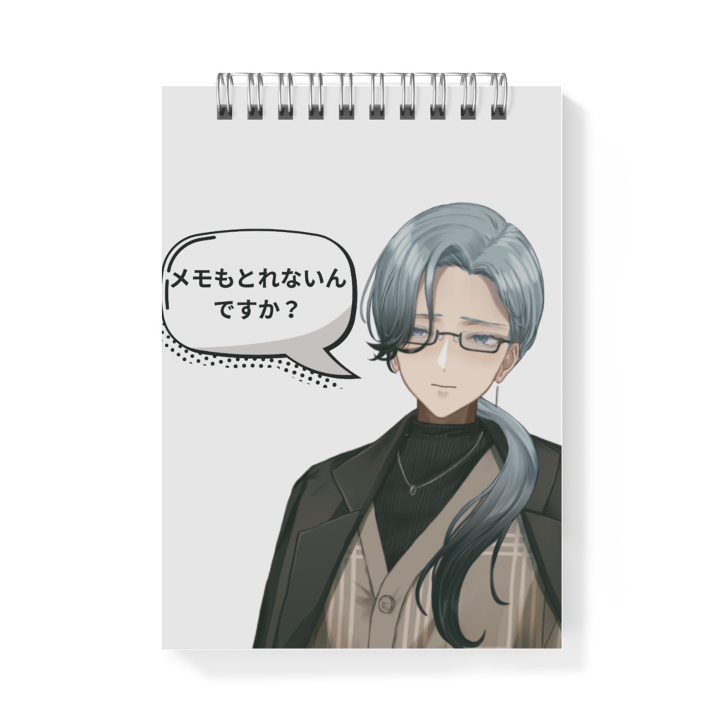 【葵叶社長】メモ帳 - A6 - 片面