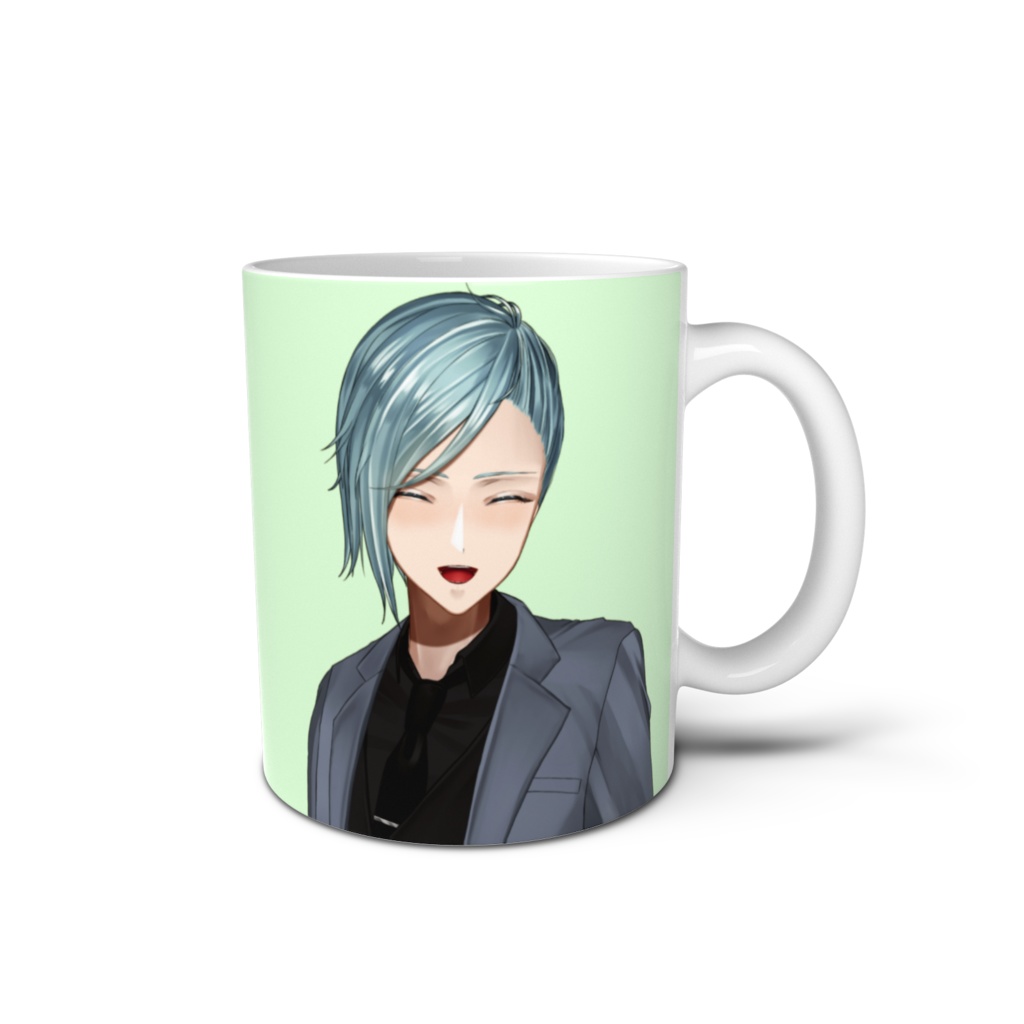 【葵叶社長】マグカップB - 直径 8 cm / 高さ 9.5 cm