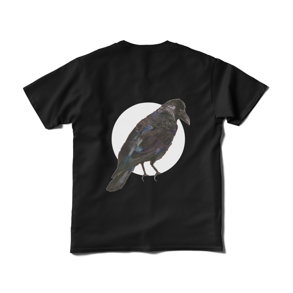 Crow T-sirt BLACK