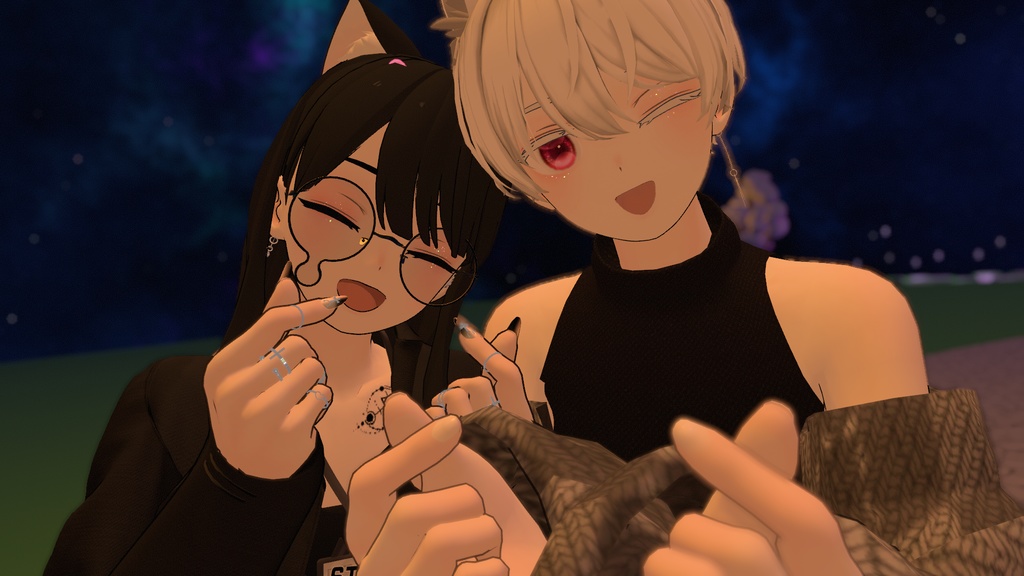 VRCHAT Finger heart