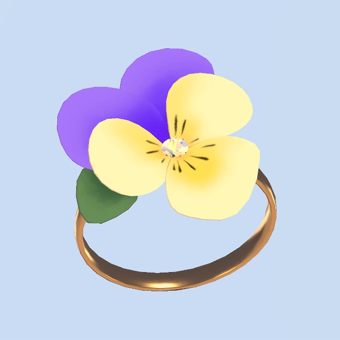 ビオラのリング