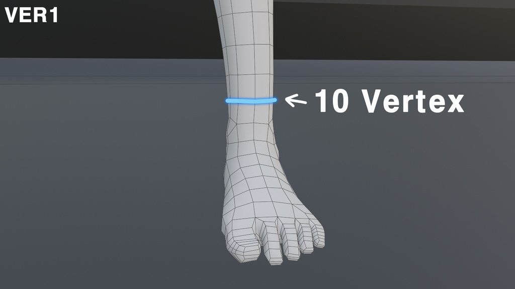 Stylized Anime girl base mesh model pack (V1 & V2)