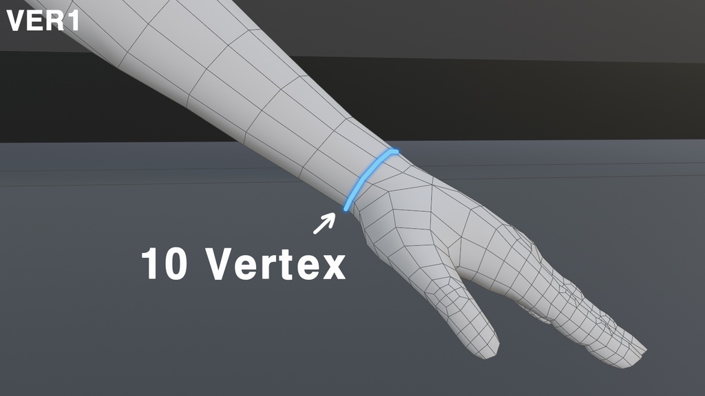 Stylized Anime girl base mesh model pack (V1 & V2)