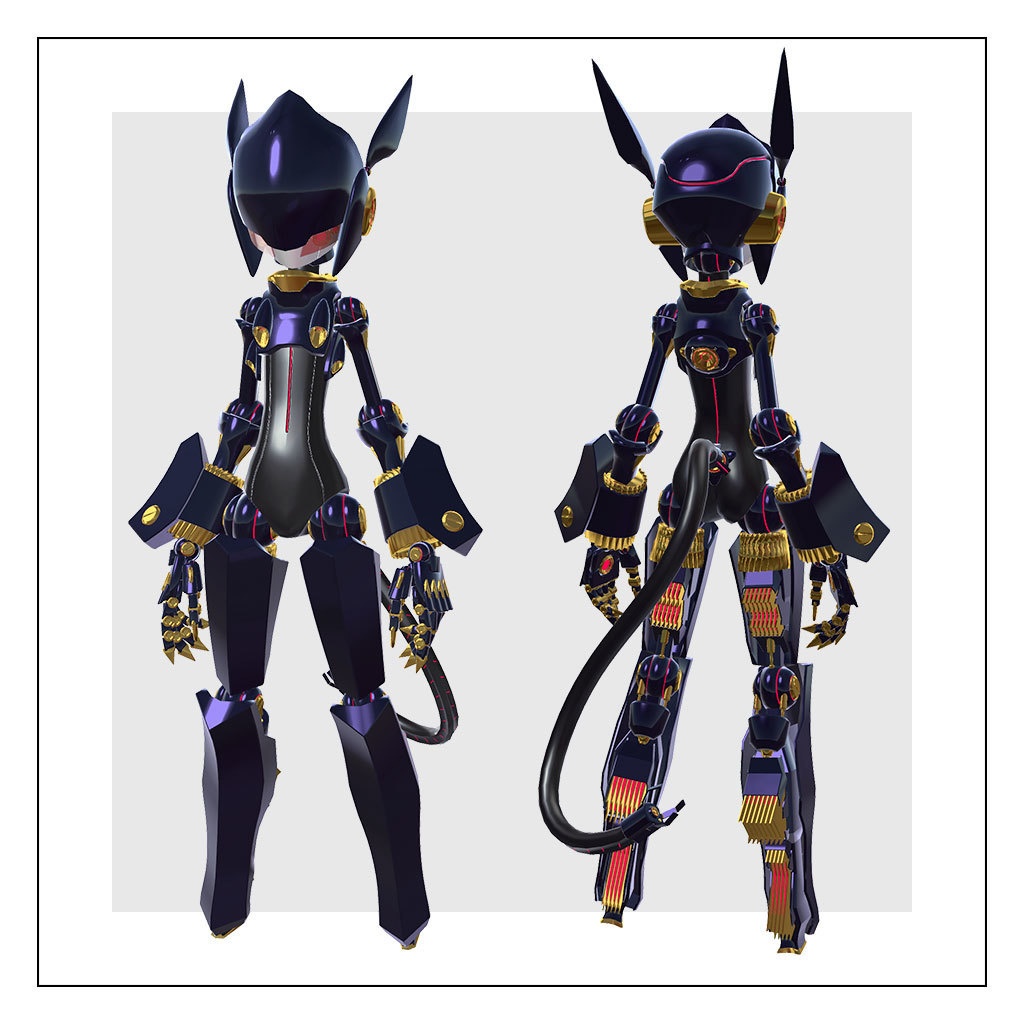 【オリジナル3Dモデル】 No.V-A 『ノヴァ』