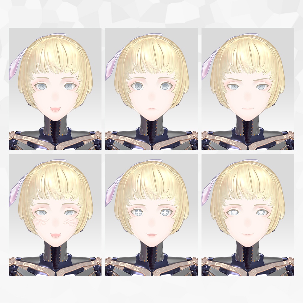 【オリジナル3Dモデル】 白百合 『しらゆり』