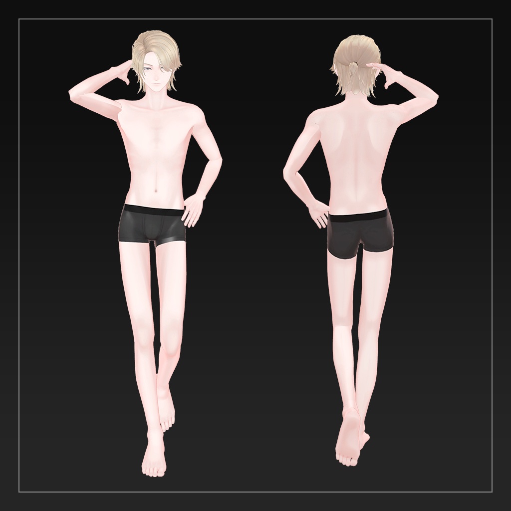 【オリジナル3Dモデル】 蛇光 『ジャコウ』