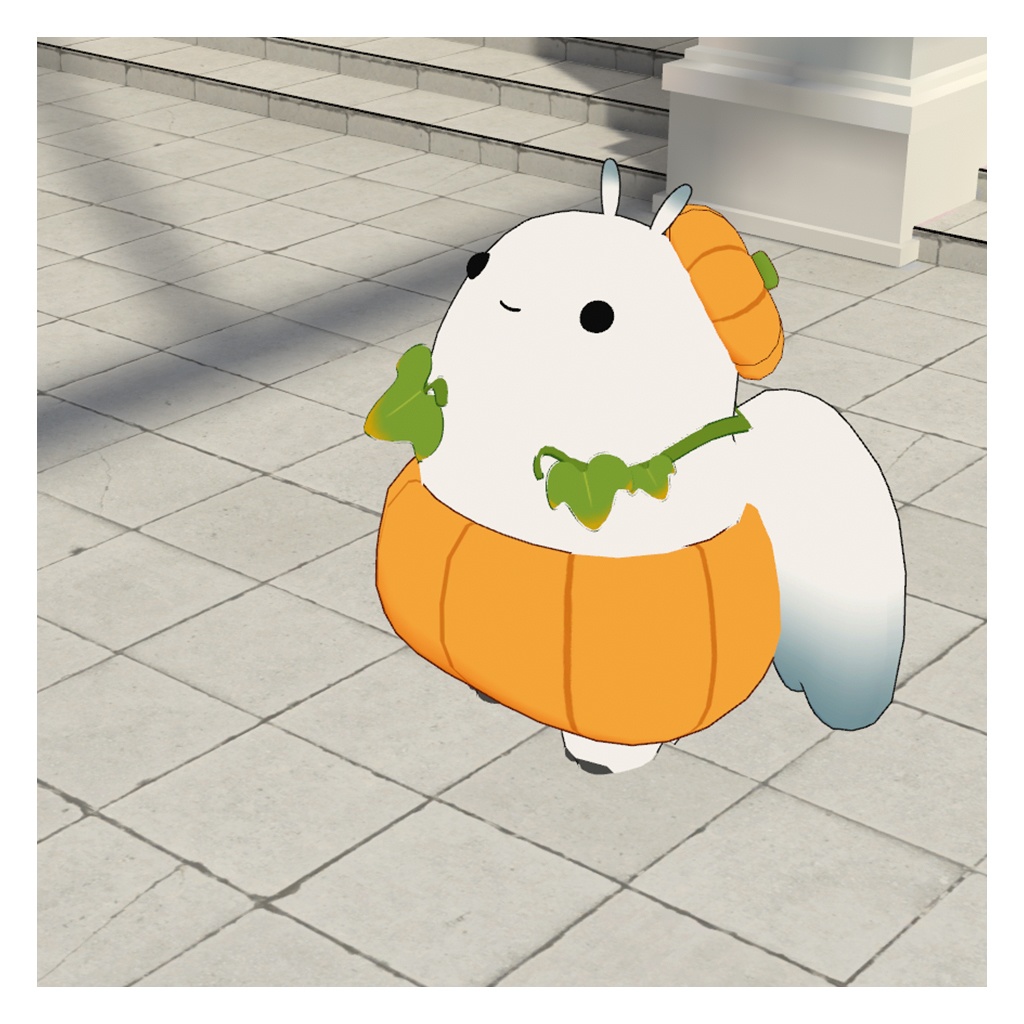 【無料】モスかぼちゃ【ゆるいモスマン専用衣装】