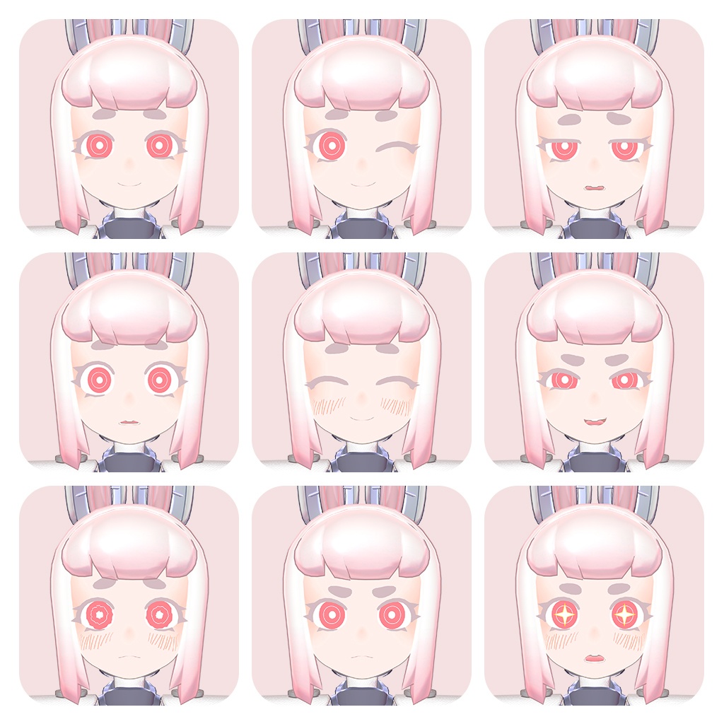 【オリジナル3Dモデル】 MocoRobo 『モコロボ』