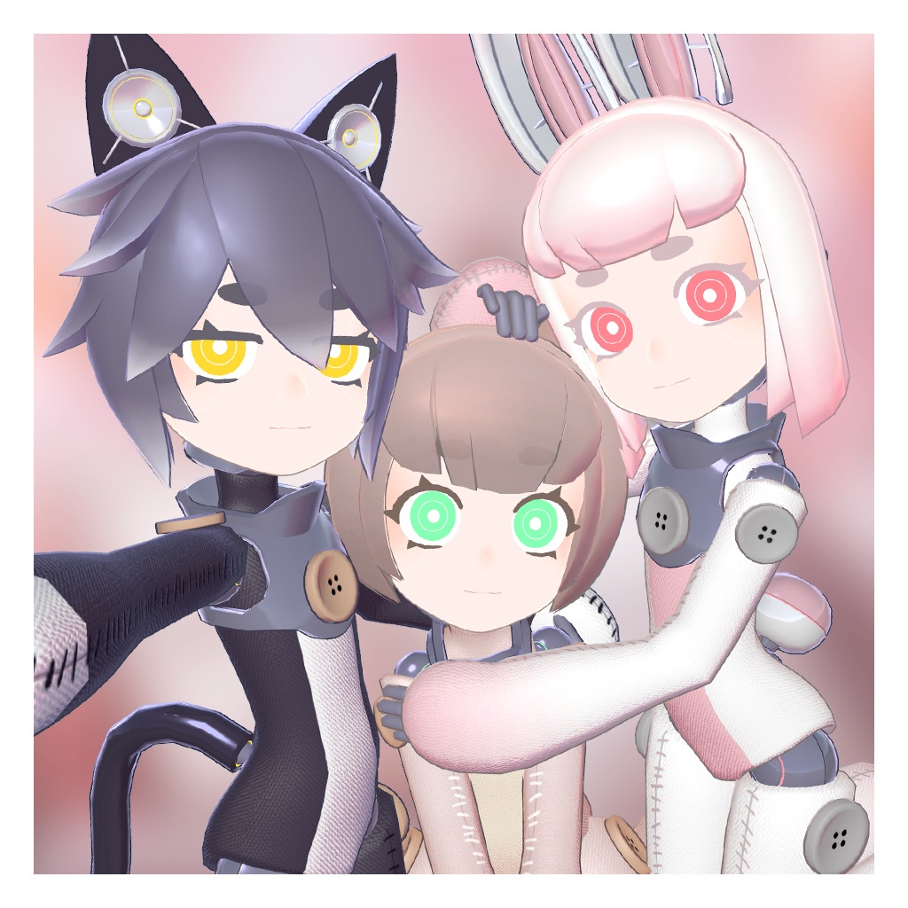 【オリジナル3Dモデル】 MocoRobo 『モコロボ』