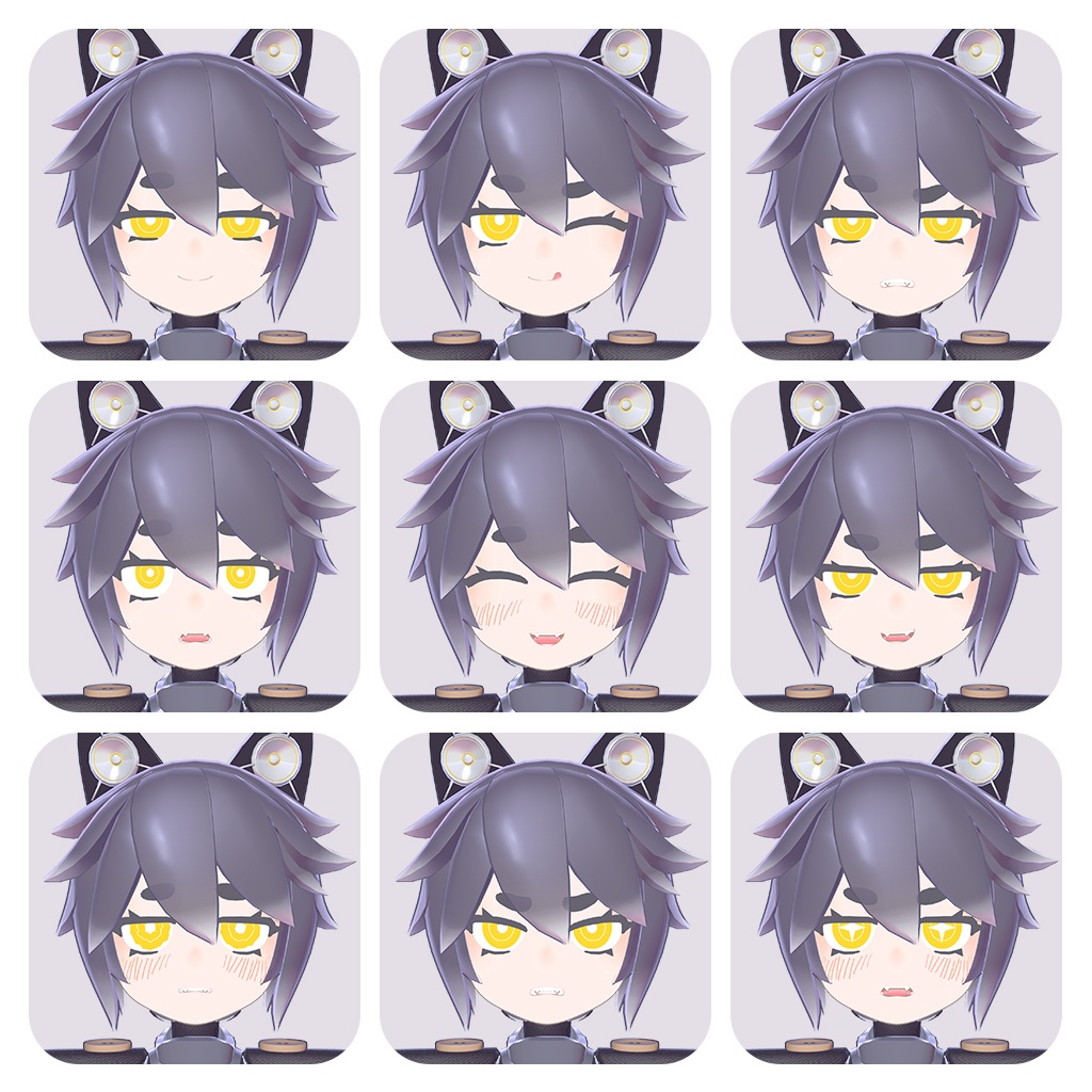 【オリジナル3Dモデル】 MocoRobo 『モコロボ』