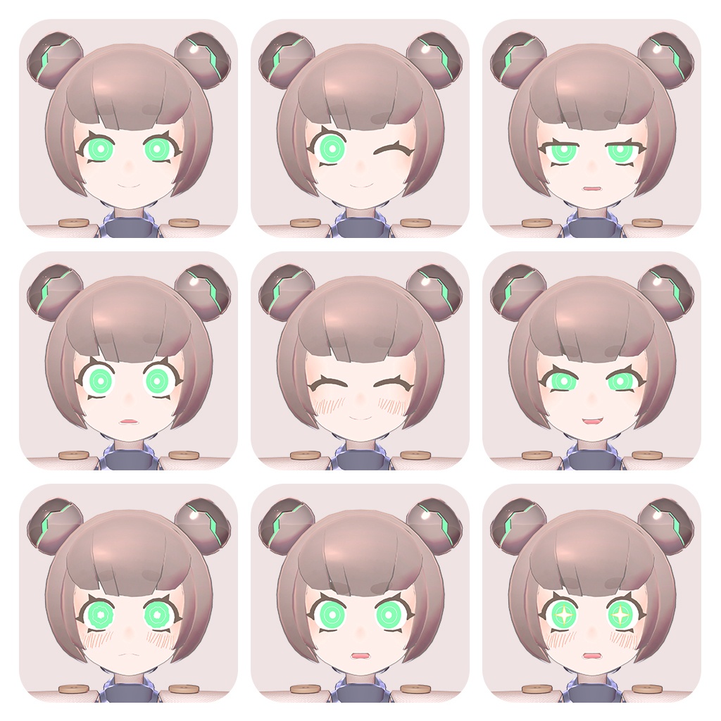 【オリジナル3Dモデル】 MocoRobo 『モコロボ』