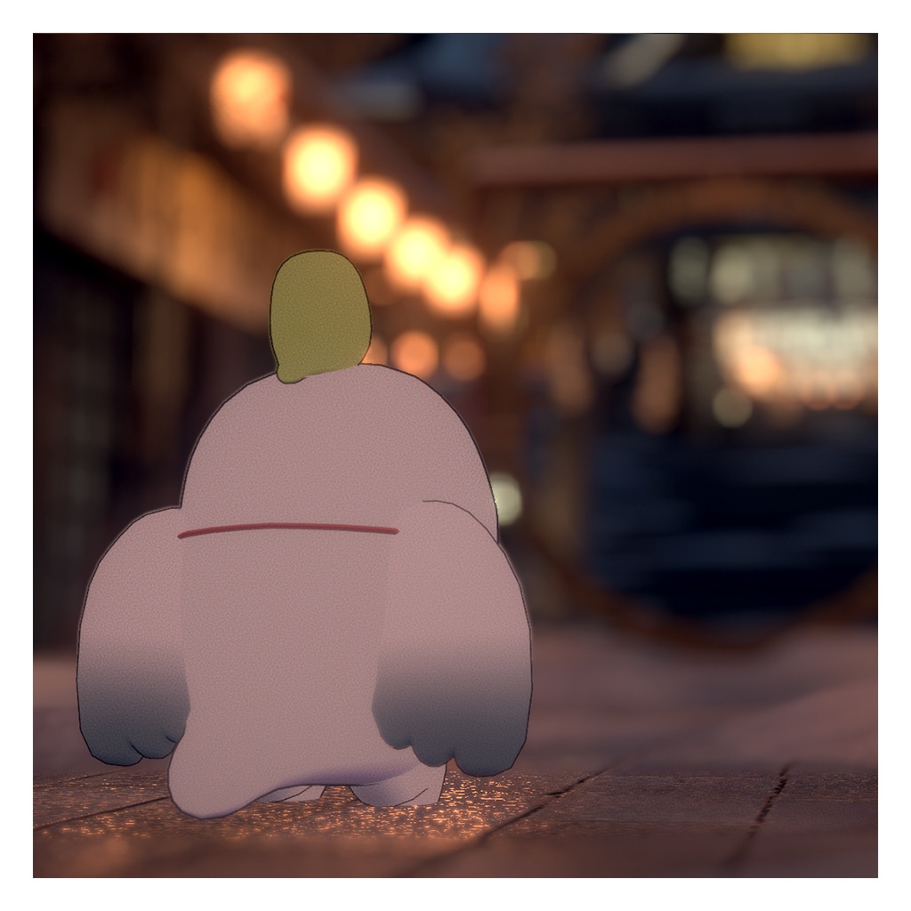 【無料】へびモス【ゆるいモスマン専用衣装】