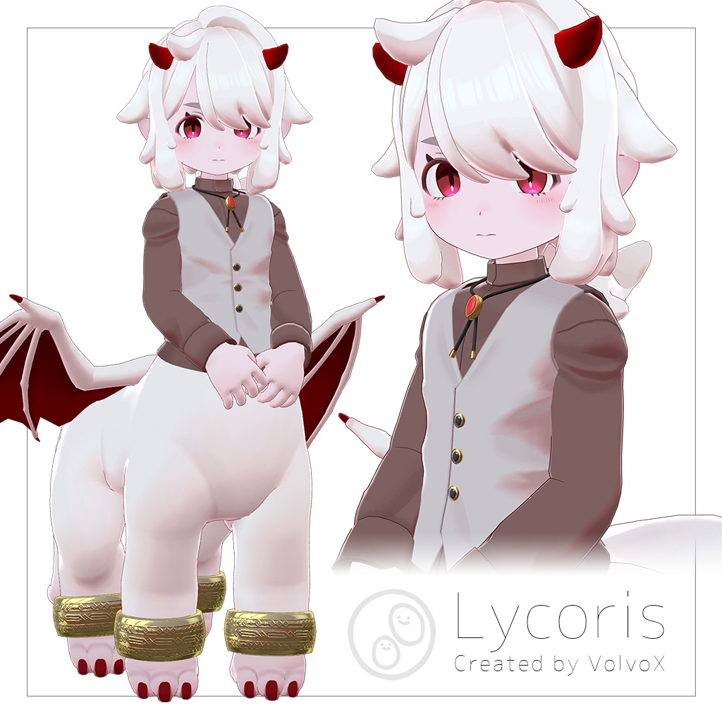 【オリジナル3Dモデル】　Lycoris　『リコリス』