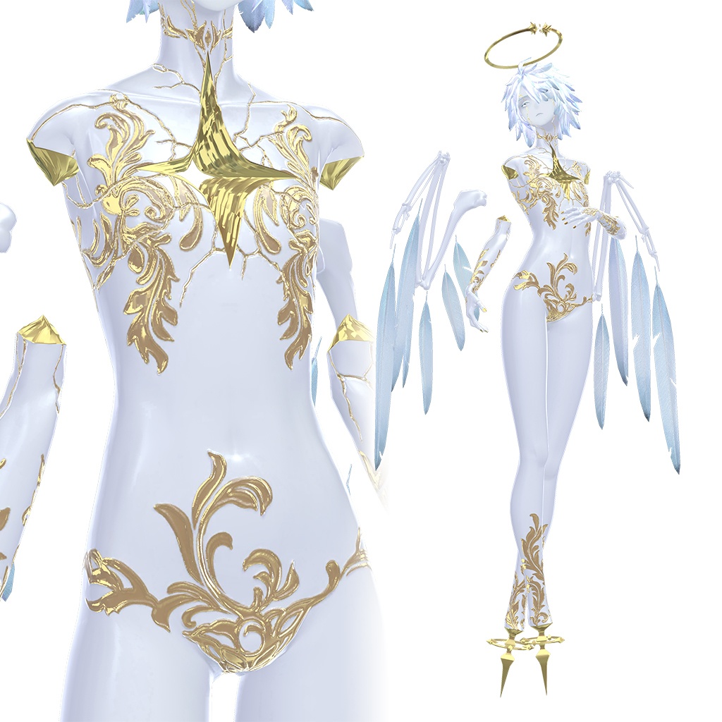 【オリジナル3Dモデル】 Fallen 『フォールン』