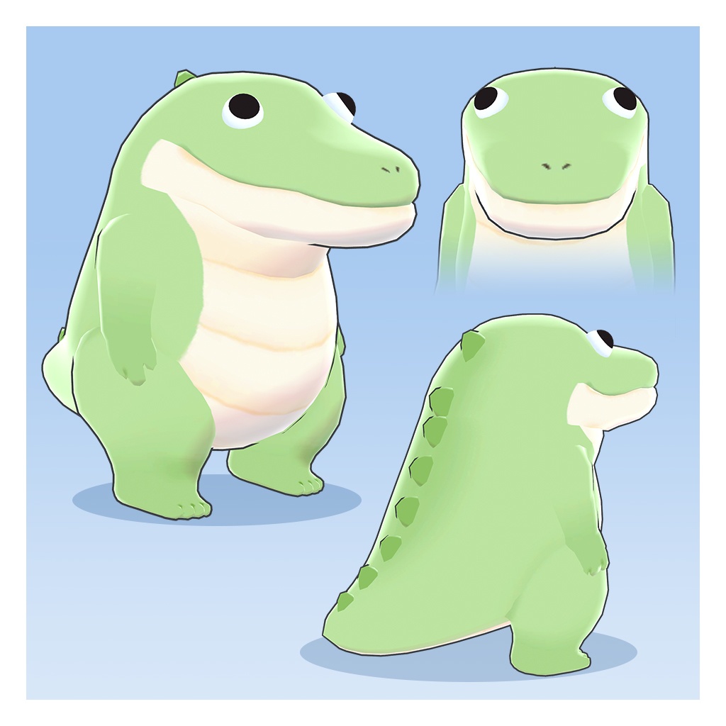 【オリジナル3Dモデル】 クロまる