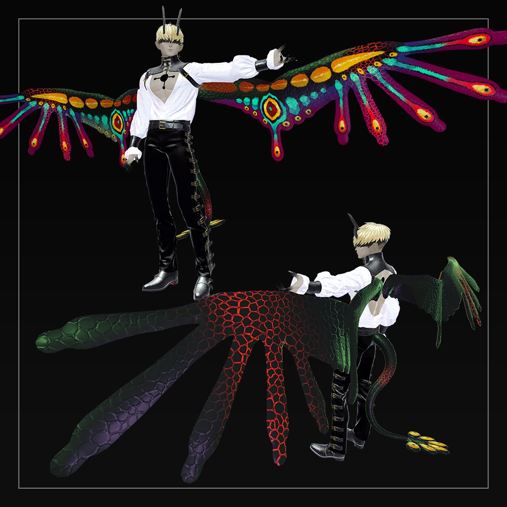 【オリジナル3Dモデル】 Baal 『バアル』