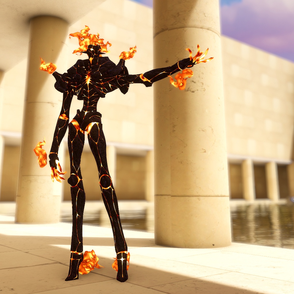 【オリジナル3Dモデル】 終焉の炎 SURTR 『スルト』