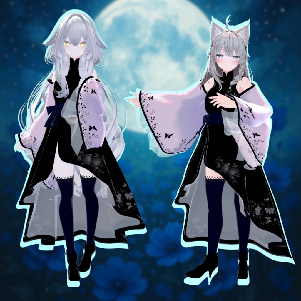 【4アバター対応】花宵ドレス / HanayoiDress