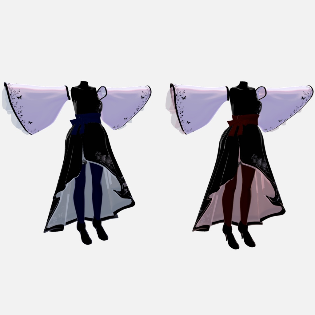 【4アバター対応】花宵ドレス / HanayoiDress