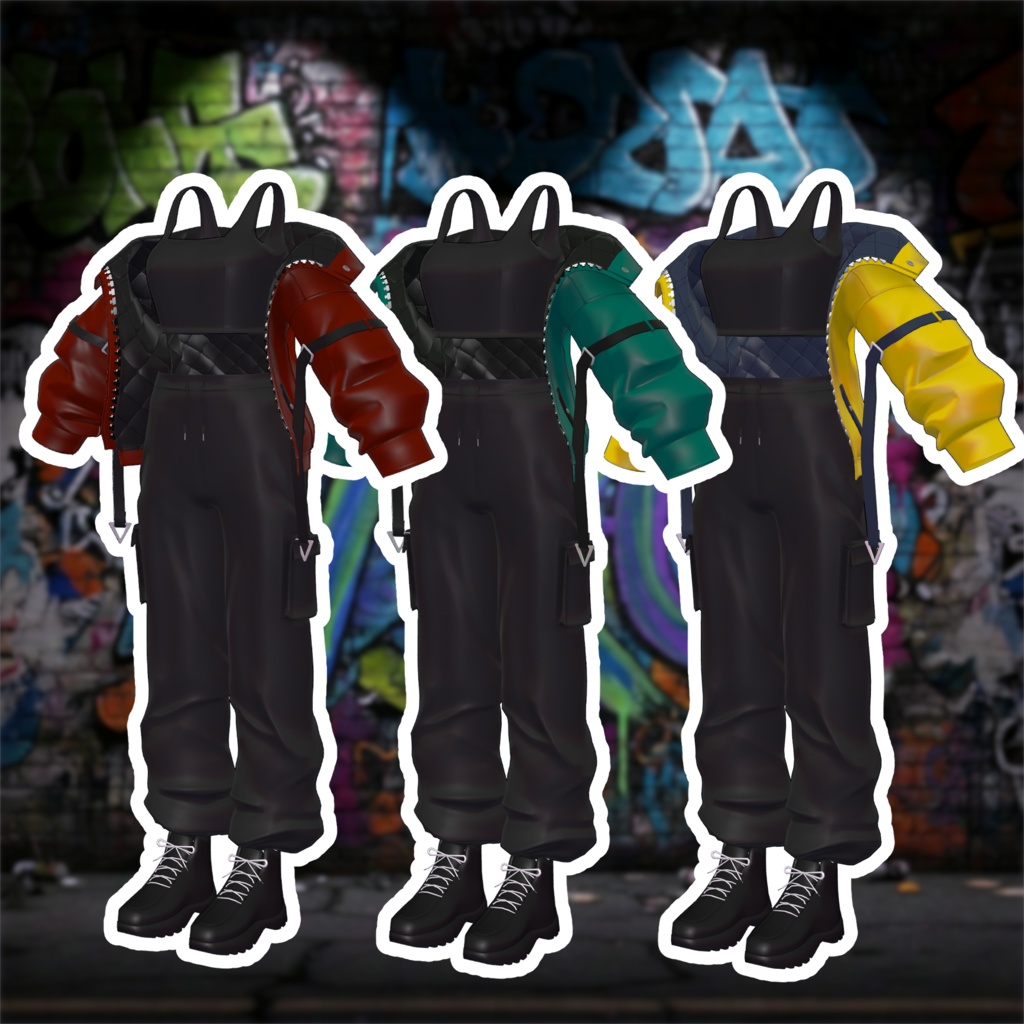 だぼっと・すとりーと(5アバター対応)