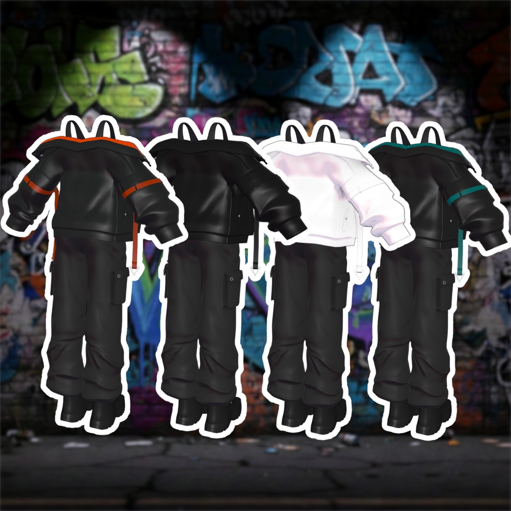 だぼっと・すとりーと(5アバター対応)