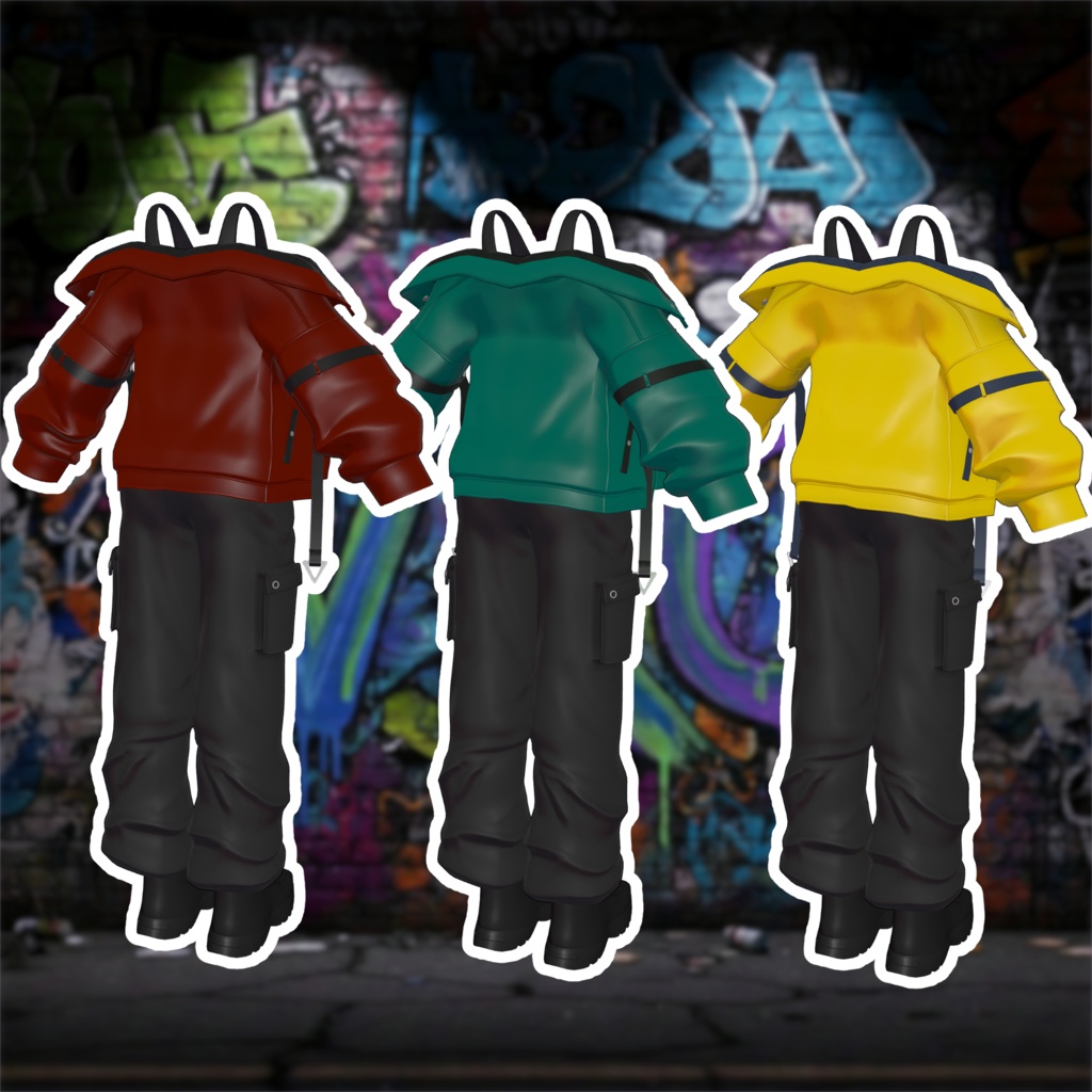 だぼっと・すとりーと(5アバター対応)