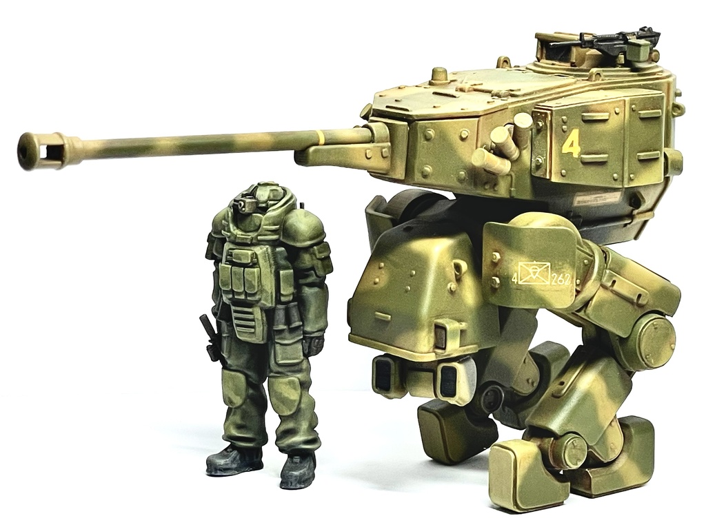 1/35 ヘッジホッグ・ファイアサポート　歩行戦車　ガレージキット