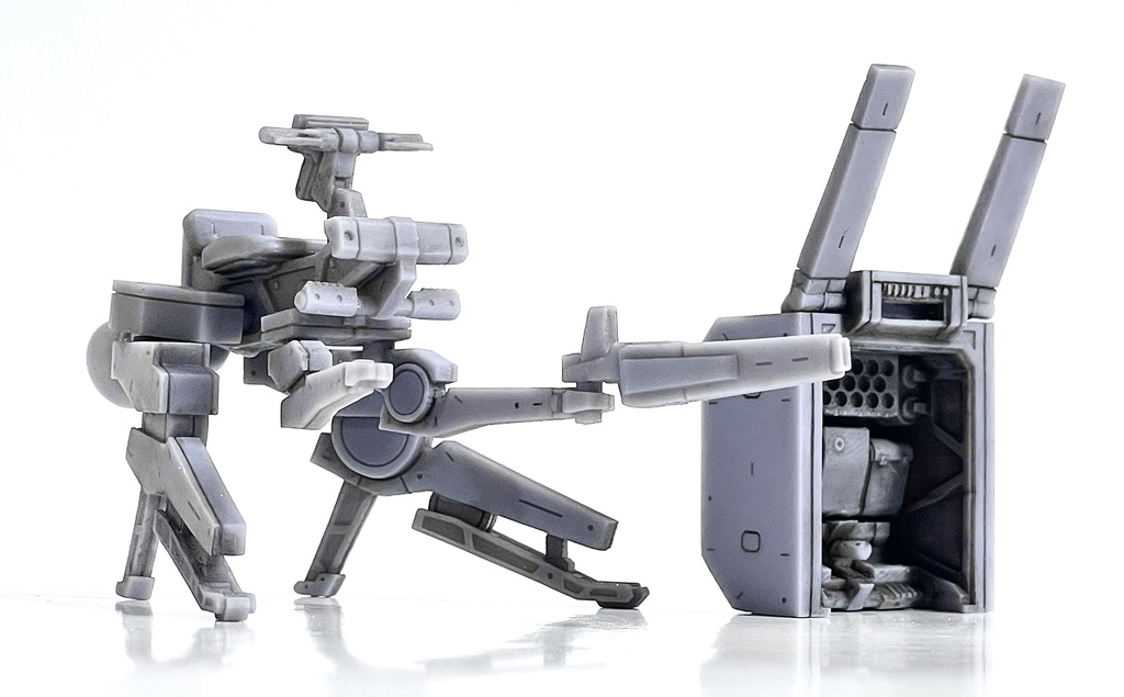 月面跳躍ロボット「ソリッドバニー」 ガレージキット