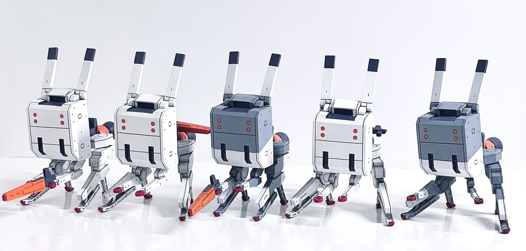 月面跳躍ロボット「ソリッドバニー」 ガレージキット