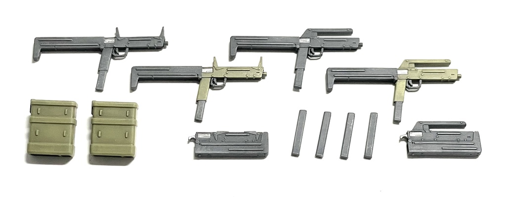 1/12 折り畳み機関銃 PP-90 ガレージキット